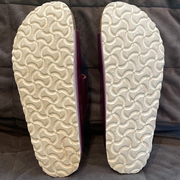 Birkenstock Womens Arizona SFB Fashion Rose Leather SUPER NICE!!! Sz 37 Womens 7 - Picture 8 of 16